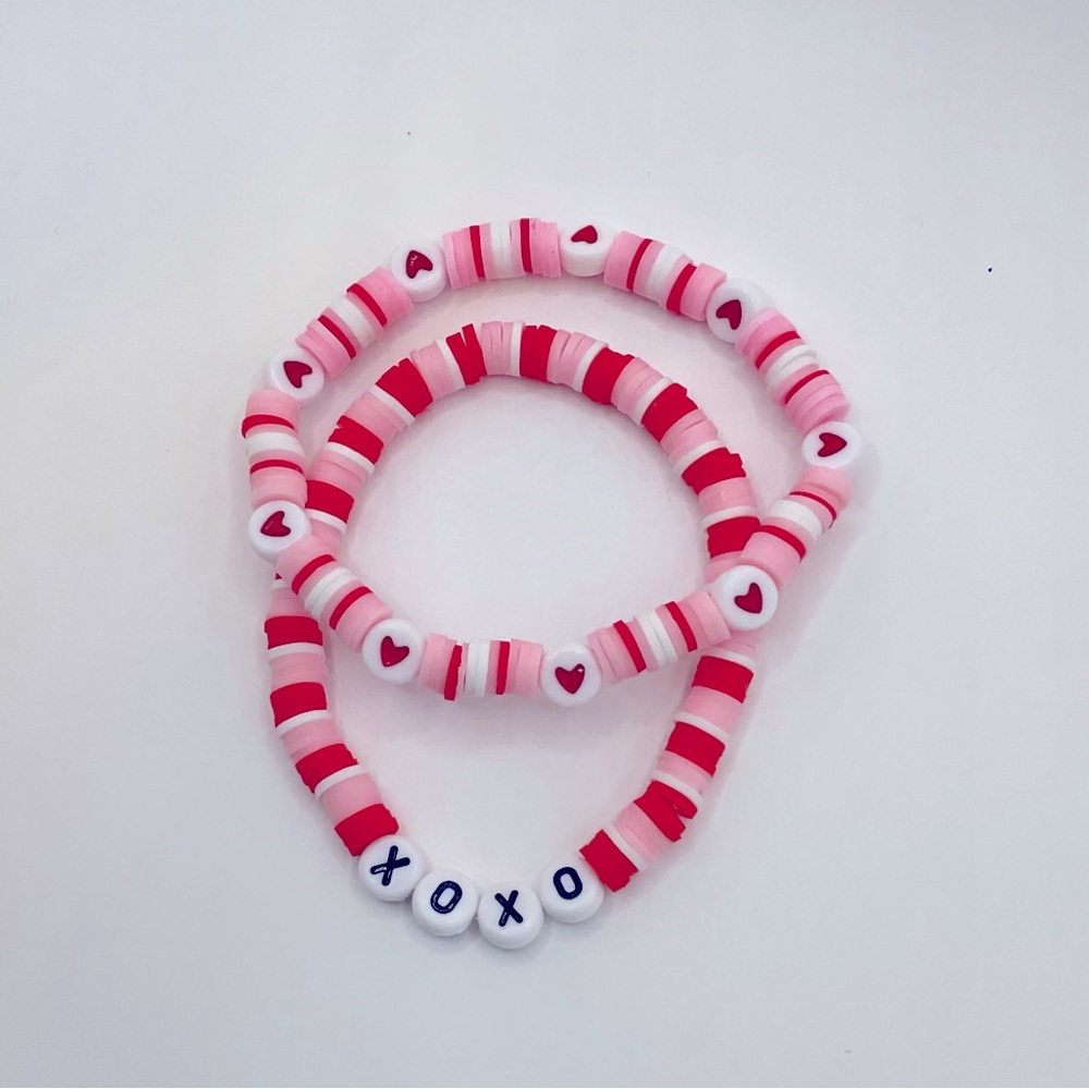 Valentine’s Day XO Bracelet Duo
